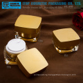 YJ-KD Series 15g 30g 50g octagonal square cosmetic acrylic jar